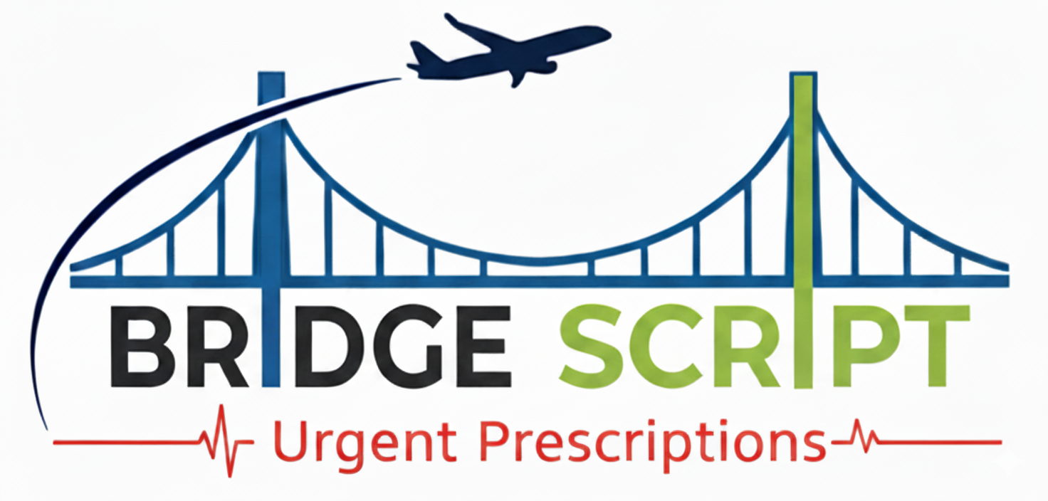 BridgeScript Logo - Urgent & Holiday Prescriptions